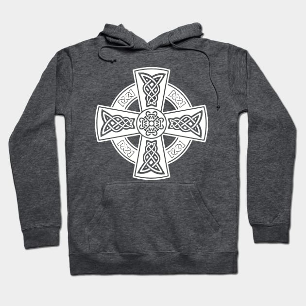 Celtic High Cross Decorative Knotwork 16 Hoodie by taiche